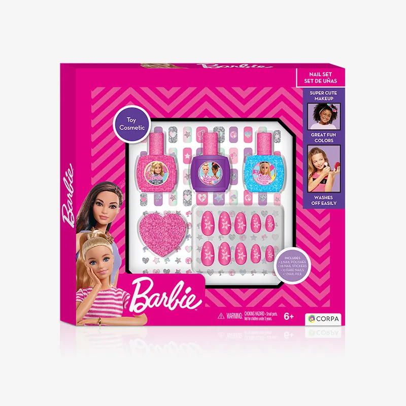 Nail Set, Barbie