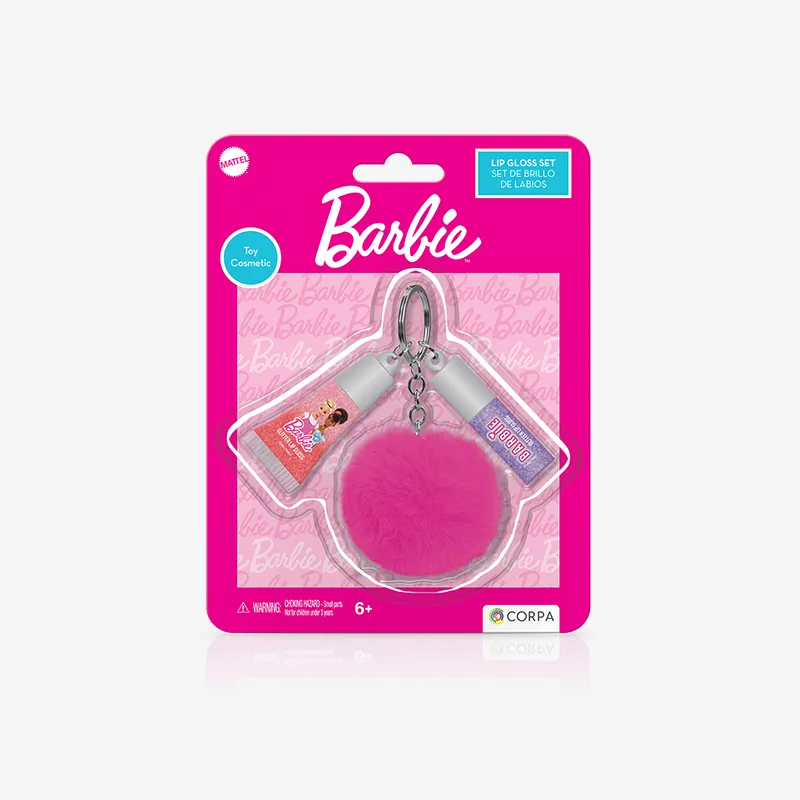 Lip Gloss Set, Barbie