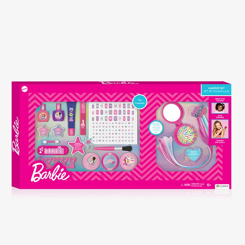 Mega Makeup Set with Accesories, Barbie