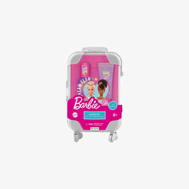 Small Mini Trolley with Makeup, Barbie