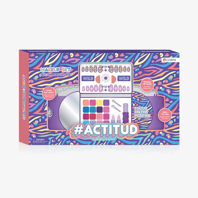 Big Sliding cosmetic case, Actitud