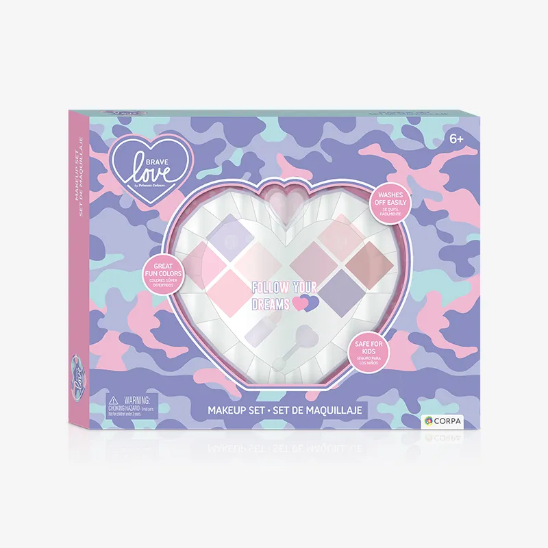 Big Heart Makeup Case, Brave Love