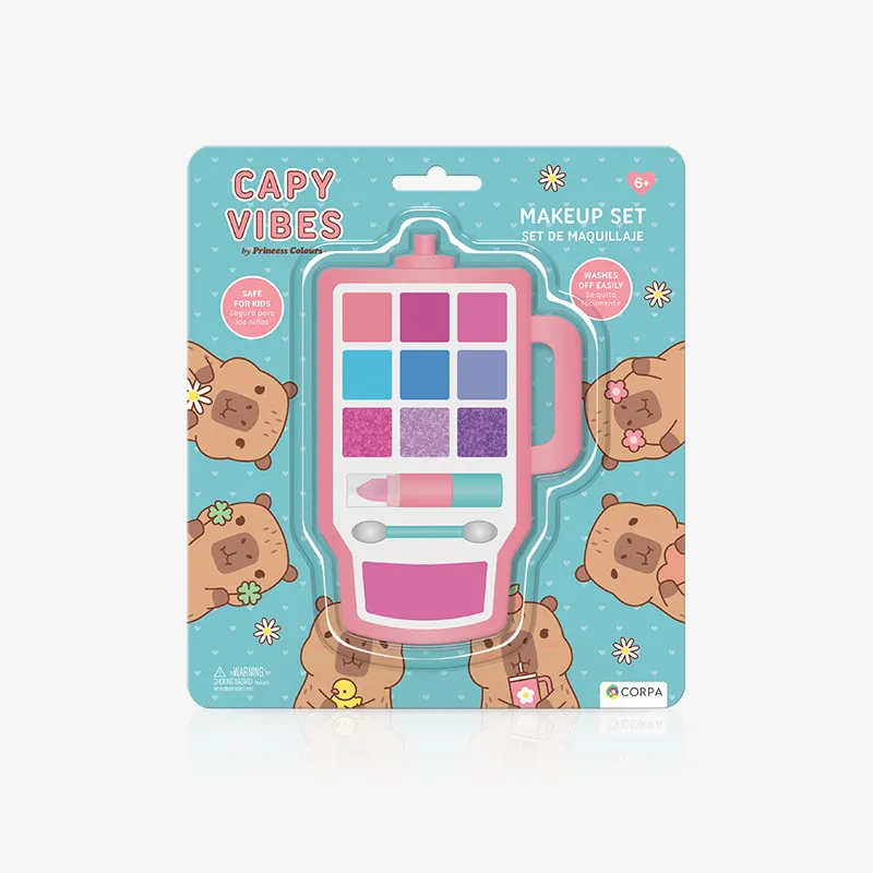 Tumbler Cup Makeup Set, Capy Vibes