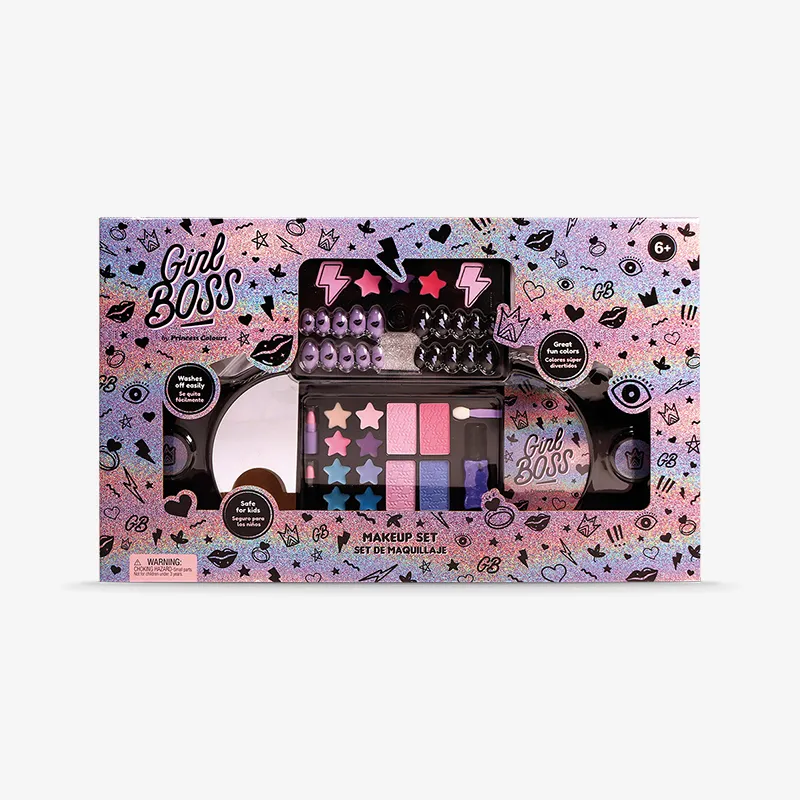 2 Decks Sliding Handbag With Makeup, Foto 2 de 5