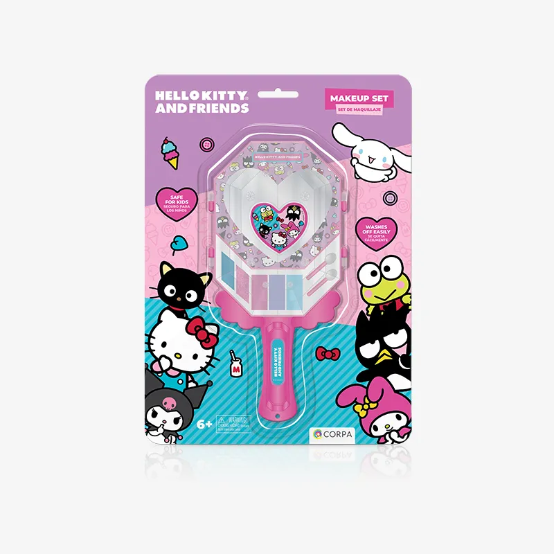 Hand Mirror With Makeup, Hello Kitty and Friends