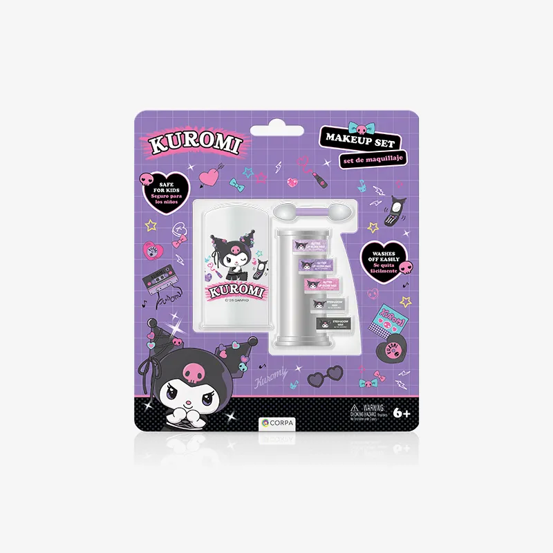 5 Decks Mini Organizer With Makeup, Kuromi