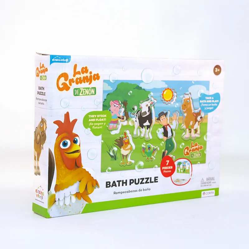 Bath Puzzle Rectangular, La Granja de Zenon