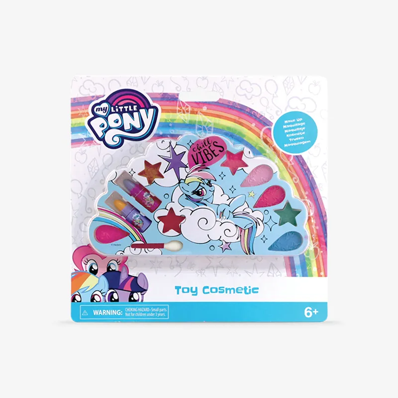 Round Case with Cosmetic, My Little Pony