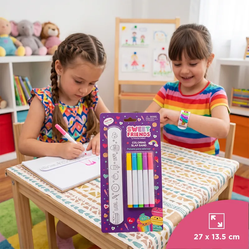 Diy Coloring Slap Band, Photo 4 of 4