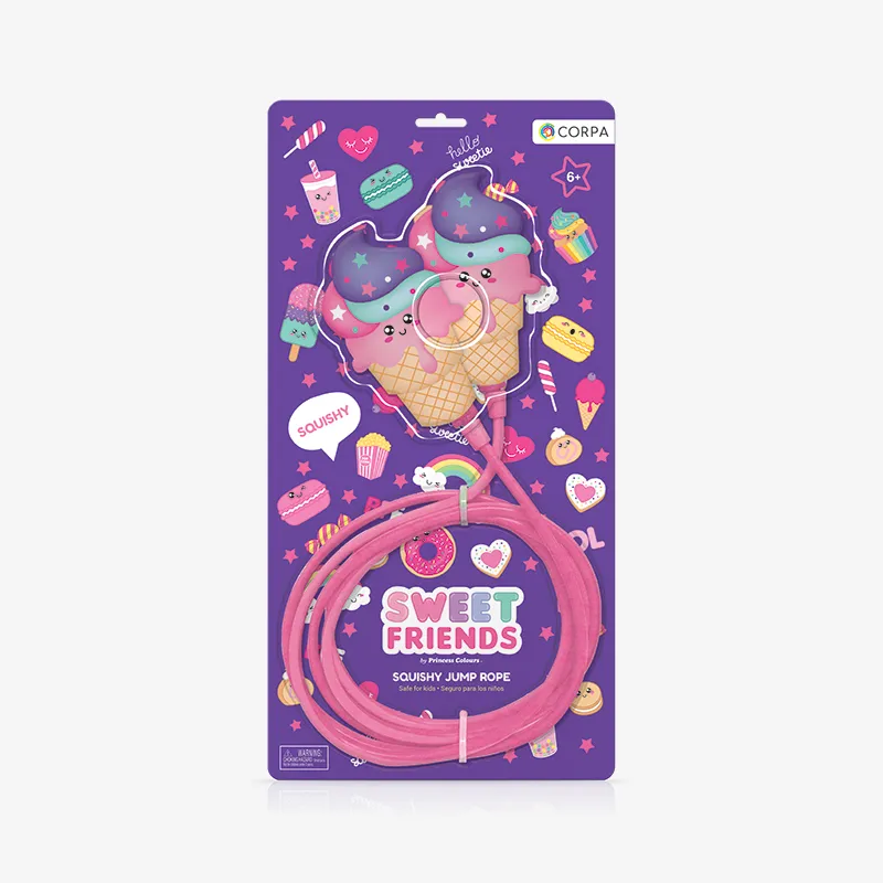 Squishy Jump Rope, Sweet Friends