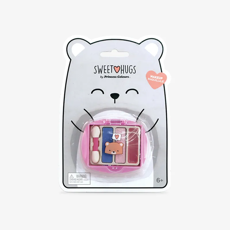 Square cosmetic case, Sweet Hugs