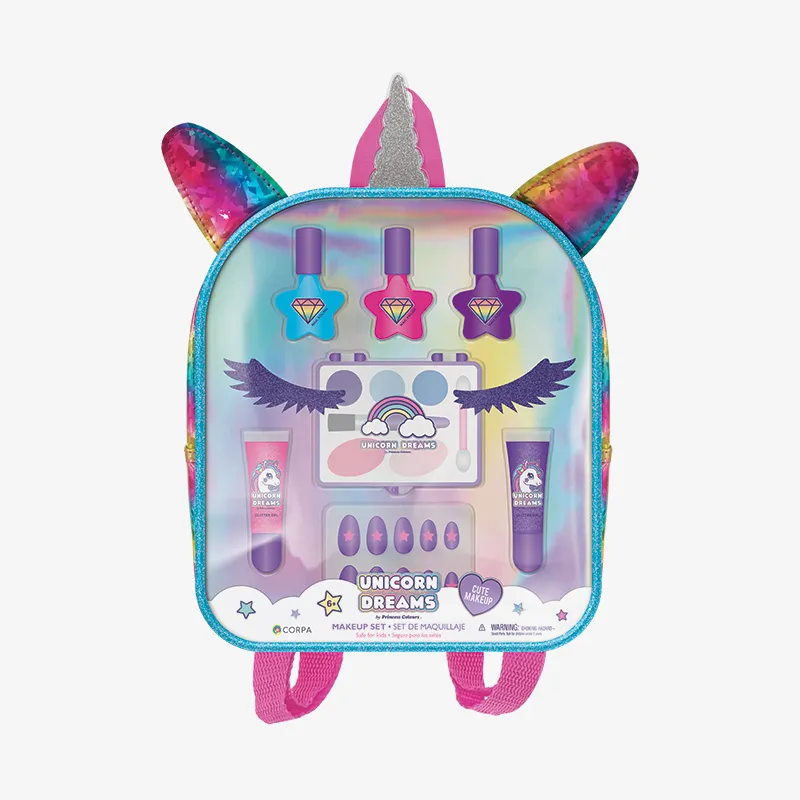 Makeup Set Pvc Backpack, Unicorn Dreams