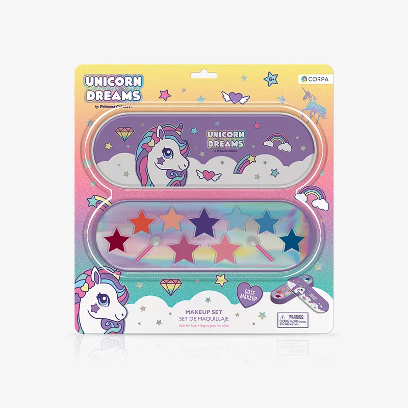 Makeup Set Oval Tin, Unicorn Dreams