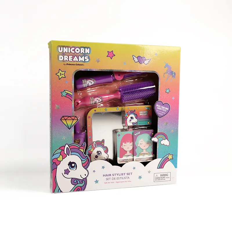 Hair Stylist Small Box Set, Unicorn Dreams